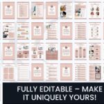 Editable welcome guide templates for businesses.